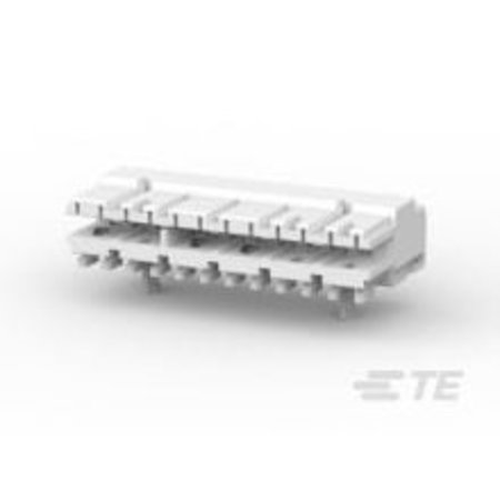TE CONNECTIVITY Card Edge Connector, 6 Contact(S), 1 Row(S), Female, Right Angle, Solder Terminal, Natural 1740533-6